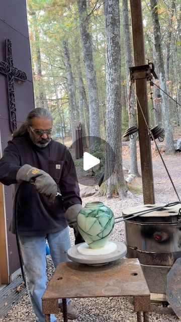 Vicente Garcia on Instagram: "Today’s Raku Firing. Loving These!!!
Let the weekend begin!

Reel made by @garcaart" Let The Weekend Begin, Raku Firing, Raku Ceramics, Raku Pottery, Ceramic Art, The Weekend, Ceramics, Let It Be