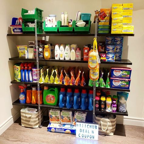 Stockpile. #Coupon #Couponing #couponmania #Stockpile #Stockpiling Extreme Couponing Stockpile Storage, Coupon Stockpile Organization, Couponing Stockpile, Extreme Couponing Stockpile, Prepper Pantry, Preppers Pantry, Coupon Stockpile, Coupon Ideas, Extreme Couponing