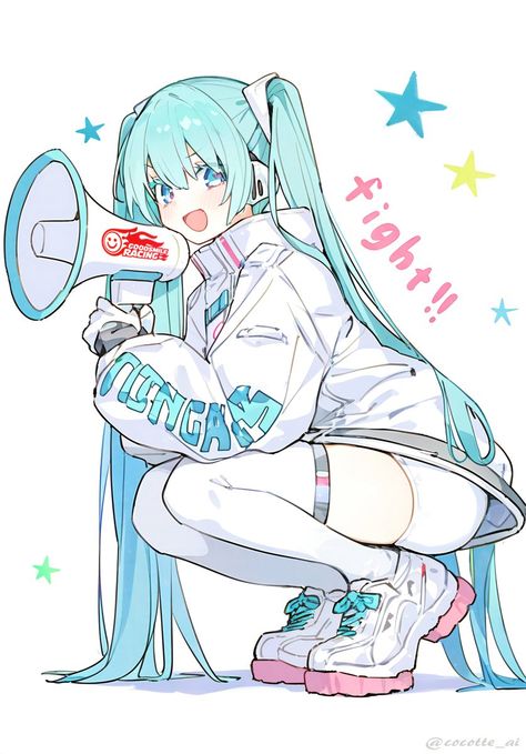 Miku Hatsune Chibi, Pop Culture Magazine, Oc Manga, 캐릭터 드로잉, Miku Hatsune, 영감을 주는 캐릭터, Anime Poses Reference, Anime Poses, Art Inspiration Drawing