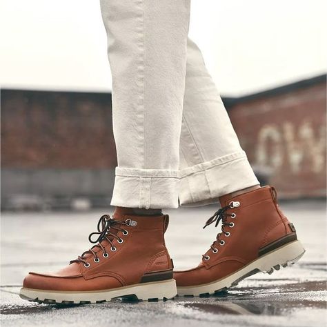 #sorel #sorelboots #boots #mensfashion #mensstyle #men #mens #mensclothing #menswear #menstyle #winterboots Urban Exploring, Sorel Boots, On Clouds, Walking On Clouds, Sandals Slippers, Foot Bed, Danner Mountain Light Boot, Premium Brands, Timberland Boots