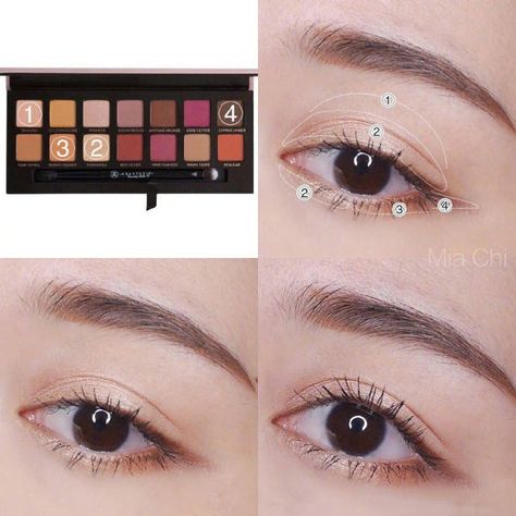 Makeup Korean Style, Sweet Makeup, Soft Eye Makeup, Learn Makeup, Pink Eye Makeup, Korean Eye Makeup, Makeup Tut, Simple Eye Makeup, Asian Eye Makeup