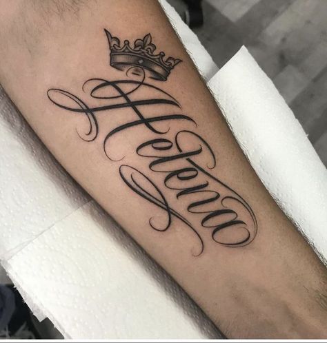 Forearm Name Tattoos, Name Tattoo On Hand, Name Tattoos On Arm, Tattoo Name Fonts, Names Tattoos For Men, Typography Tattoo, Half Sleeve Tattoos Drawings, Tattoo Lettering Design, Tattoo Lettering Styles