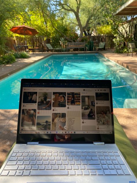 #aesthetic #1 #pool #poolside #pinterest #relaxing #free #coolgirl #thatgirlfeed Pool Aesthetic, Summer 24, 2024 Vision, My Dream Home, Palm Springs, Summer 2024, Summer Girls, Dream Life, Cool Girl