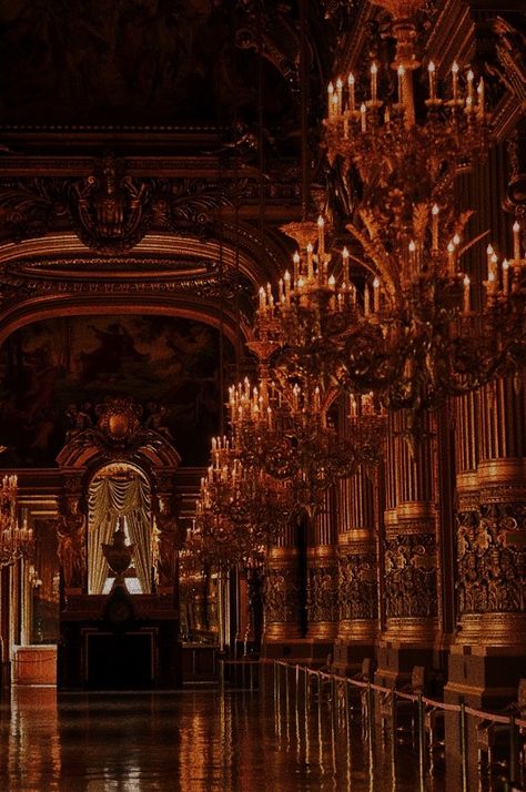 Golden Castle Aesthetic, Elitist Aesthetic, Baroque Aesthetic Dark, Dark Golden Aesthetic, Brown Aesthetic Photos, Lightlark Aesthetic, Ballroom Aesthetic, Painting Ceiling, Dark Royalty Aesthetic