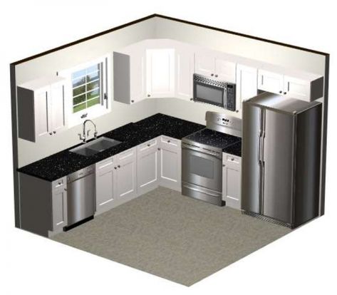 13 L Shaped Kitchen Layout Options For A Great Home #kche # 51E Small L Shape Kitchen Design, L Shaped Kitchen Interior, L Shaped Kitchen Cabinets, Kitchen Layout U Shaped, Kitchen Plans Layout, Kitchen Appliances Layout, L Shape Kitchen Layout, Small L Shaped Kitchens, L Shaped Kitchen Designs