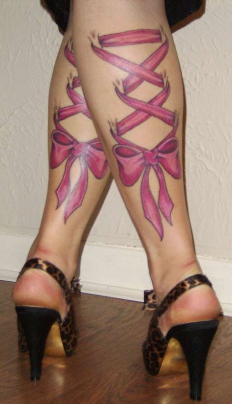 Ribbon Tattoo - 30 Cute Ribbon Tattoos for Women  <3 <3 Bonbonniere Wedding, Corset Tattoo, Tattoos For Women On Thigh, Pink Ribbon Tattoos, Wedding Bonbonniere, Bow Tattoo Designs, 42 Tattoo, Lizard Tattoo, Band Tattoos