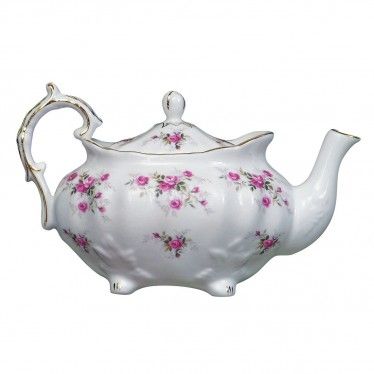 Floral Teapots English | Scatter Rose Fine Bone China - Victorian Teapot - 6 cup Victorian China, Victorian Teapots, Bone China Teapots, Rose Teapot, Kitchen Ornaments, Pretty Dishes, China Teapot, Tea Kettles, Tea Store