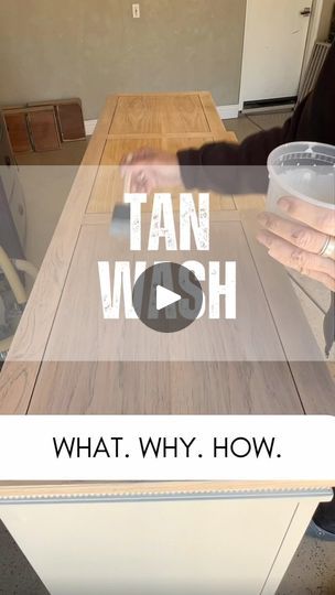 How To Tan Wash Wood, Tan Washing Wood, Tan Washed Furniture, How To Tan Wash Furniture, Tan Wash Wood, Paint Washing Wood, Tan Wash Furniture, Color Washed Wood, Tan Wash