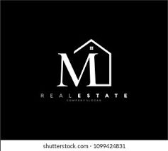 Letter M Logo, House Logo Design, Real Estate Logo Design, Realty Logo, Logo Real, House Logo, Background Design Vector, Estate Logo, Flyer And Poster Design