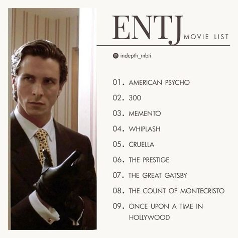 Entj Movie List, Entp Movie List, Entj Books, Intj Movie, Letterboxd Lists, Entj Aesthetic, Entj Personality, New Movies To Watch, Great Movies To Watch