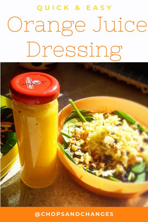 Orange Juice Salad Dressing, Orange Juice Salad Dressing Recipe, Sweet Orange Salad Dressing, Orange Honey Salad Dressing, Salad Dressing With Orange Juice, Orange Yogurt Salad Dressing, Homemade Salad Dressing Vinaigrette, Honey Mustard Vinegrette Salad Dressing, Orange Vinaigrette Dressing