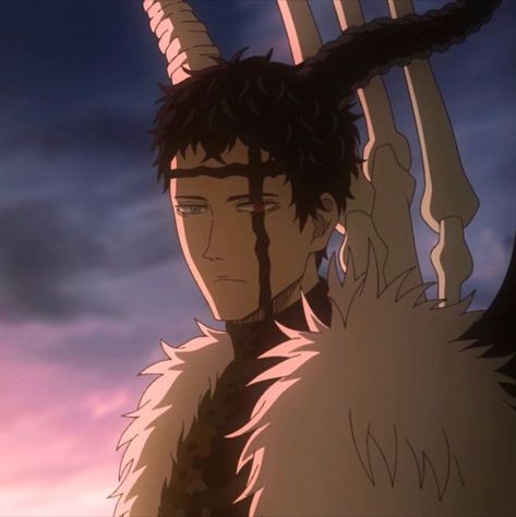 Black Clover Profile Pic, Horn Aesthetic, Boy Profile Picture, Husband Anime, Dark Layout, Black Clover Yami, Disc Profile, Kdrama Fan Art, Boy Profile