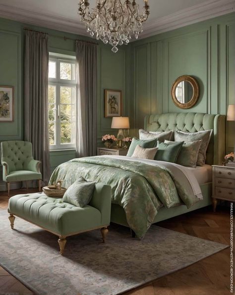 If you love the Bridgerton aesthetic, here are 17 must-see bedroom decor ideas inspired by the Brigderton colors and the Regency core trend. Ideas for: Bridgerton wallpaper, bridgerton season 3, regency core, regency core bedrooms, regencycore, grown woman bedroom ideas, moody vintage bedroom, moody romantic bedroom, girly pink bedroom, awesome bedrooms, fairy lights bedroom ideas, aesthetic bedroom ideas cozy, vintage modern bedroom, aesthetic bedroom inspo, regency era bedroom ideas. Bridgerton Themed Bedroom, Regency Era Home Decor, Downton Abbey Bedroom, Bridgerton Bedroom Ideas, Bridgerton Bedroom Aesthetic, French Inspired Bedroom Decor, Bridgerton Bedroom, Bridgerton Room, Moody Vintage Bedroom