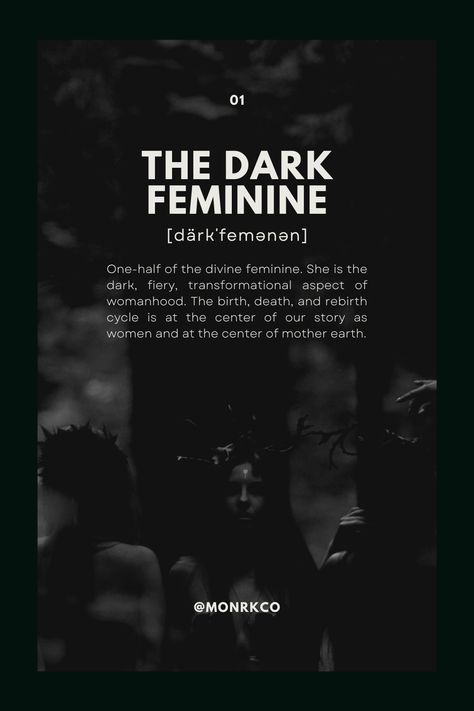 The power of the dark feminine lives in all of us. To connect with her unlocks your power and sends you down the path to becoming the divine feminine. The Dark Feminine Aesthetic, Dark Art Aethstetic, Dark Feminine Qoute, Dark And Light Feminine Energy, Dark Feminine Wallpaper Aesthetic, Dark Feminine Energy Outfits, Femine Power, Dark Divine Feminine, Dark Feminine Wallpaper