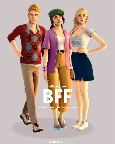 Sims 4 Bff Makeover, Sims 4 Better Townies, Sims 4 Townies Makeover, Sims 4 Family Download, Sims 4 Makeover, Sims 4 People, Sims 4 Townie Makeover, Pretty Sims, Sims Family