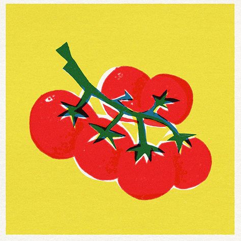 Vintage Tomato Illustration, Cherry Tomato Illustration, Tomato Illustration Graphics, Tomatoes Drawing, Tomatoes Illustration, Cherries Illustration, Tomato Graphic, Tomato Illustration, Tomato Drawing