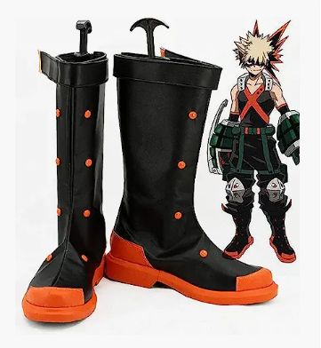 Mha Clothes, Cosplay Bakugou, Bakugo Cosplay, My Hero Academia Katsuki Bakugo, Izuku Midoriya Cosplay, Bakugou Cosplay, My Hero Academia Costume, My Hero Academia Merchandise, Costume Boots