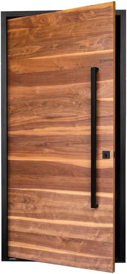 Entry Front Door Pull Square Handle Black stainless steel Entrance pulls Modern | eBay Wood Entrance Doors Front Entry, Large Doors Entrance, Modern Front Door Black, Modern Front Entry Door, Door Design Contemporary, House Doors Front Entrance, Tall Front Door, Wood Door Design, Metal Front Doors