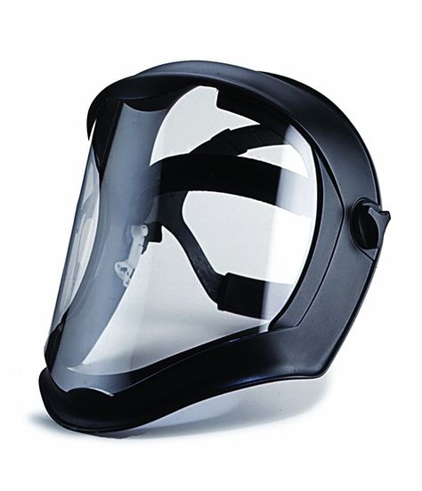 Uvex S8510 Bionic Shield, Black Matte Face Shield, Clear Polycarbonate Anti-Fog/Hardcoat Lens Mascara Oni, Apocalypse Survival, Zombie Survival, Bug Out Bag, Shield Design, Face Shield, Zombie Apocalypse, Survival Gear, Black Matte