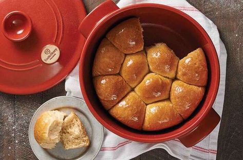 Dutch Oven Rolls, Quick Dinner Rolls, King Arthur Flour Recipes, Hard Rolls, Parker House Rolls, Holiday Roasts, King Arthur Baking, King Food, Baked Rolls