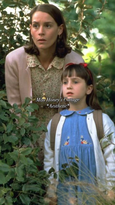 Lulabelle Design | Miss Honey made us feel safe 🥺 Her cottage in the film Matilda was my DREAM as a child. I’m pretty sure I’ve watched this VHS at least a … | Instagram Miss Honey Matilda, Miss Honey, Cottage Aesthetic, Feel Safe, My Dream, Matilda, A Child, Honey, Cottage