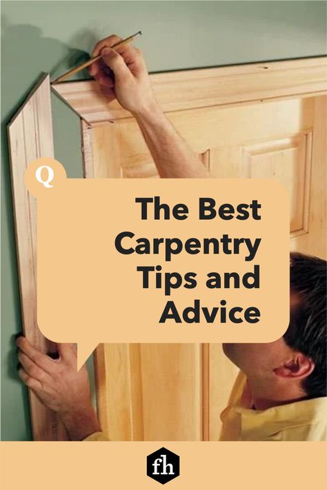 Carpentry Basics, Trim Carpentry, Simple Benches, Finish Carpentry, Essential Woodworking Tools, James Taylor, Carpentry Skills, Trim Work, Carpentry Diy