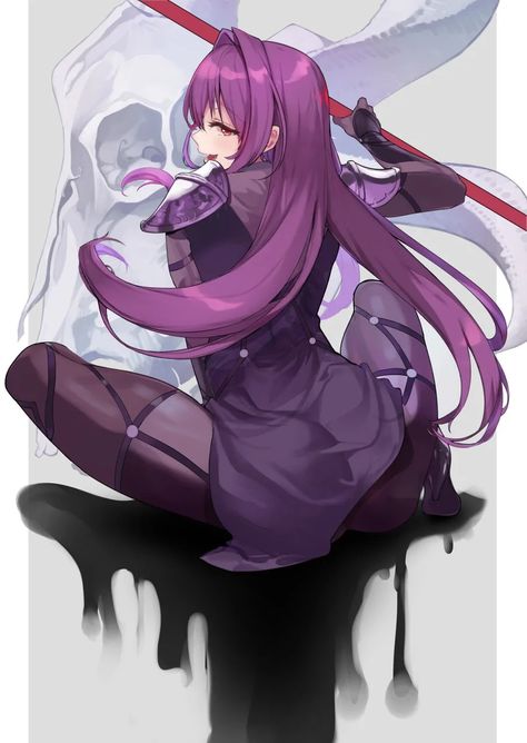 Fgo Scathach, Lancer Fate, Macross Anime, Type Moon Anime, Scathach Fate, Fate Stay Night Series, Anime I, Fate Stay Night Anime, Anime Cover Photo