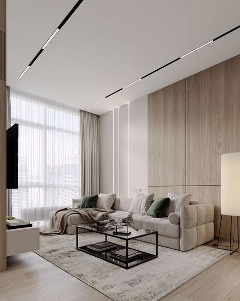 Classic Minimalist Living Room, Modern Classic Living Room, Condo Living Room, Minimalist Living Room Design, Beige Living Rooms, Classic Living Room, Living Room Design Decor, Home Design Living Room, Minimalism Interior