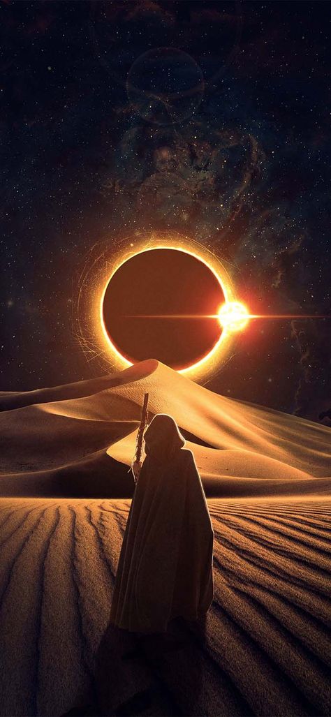 Dune IPhone Wallpaper HD - IPhone Wallpapers : iPhone Wallpapers Afrofuturism Art, Art Spatial, Wallpaper Store, Dune Art, Deserts Of The World, Iphone Wallpaper Hd, Wallpaper Animes, Black Artwork, Arte Obscura