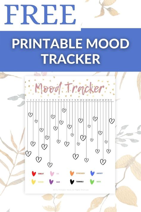 Bullet Journal Reflection, Mood Planner, Health Tracker Printable, Spot The Difference Printable, Health Printables, Printable Mood Tracker, Mental Health Tracker, Mood Meter, Bullet Journal Templates