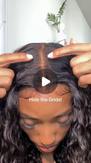 Afsisterwig store on Instagram: "Wig hack to hide the grids❤❤
.
Like and follow for more hair inspo
IG @lovelybryana 
.
Glueless wigs + drawstring wig hack #linkinbio 
Season sale ongoing DM us
.
------------------------------
Wig experts and hair factory owners🤍

#wighack #wiginstall #gluelesswig #invisibleknotswig #drawstringwig" Wig Hacks, Glueless Wigs, Haircuts With Bangs, Follow For More, Hair Inspo, Bangs, Wigs, Hair Cuts, Hairstyles