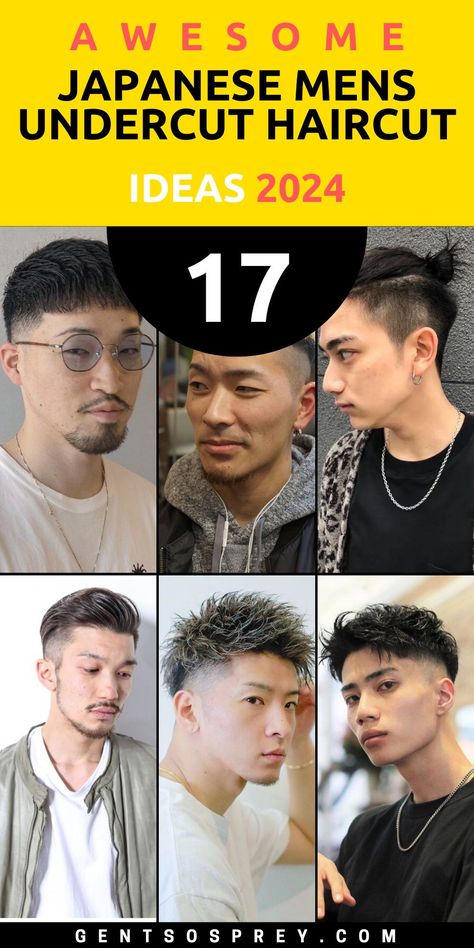 Dive into the world of Japanese men's grooming with our expertly curated list of 2024's top 17 undercut hairstyles. From sleek and sophisticated to bold and daring, these hairstyles are designed to make a statement. Whether you're a fan of the classic Japanese undercut or prefer a more modern twist, you'll find plenty of inspiration here. Get ready to transform your look with these stylish hairstyles. Thai Hairstyle Men, Japanese Undercut, Asian Hair Fade, Japan Hairstyle Men, Men’s Undercut, Japanese Hairstyle Men, Asian Undercut, Men's Undercut, Japanese Men Hairstyle