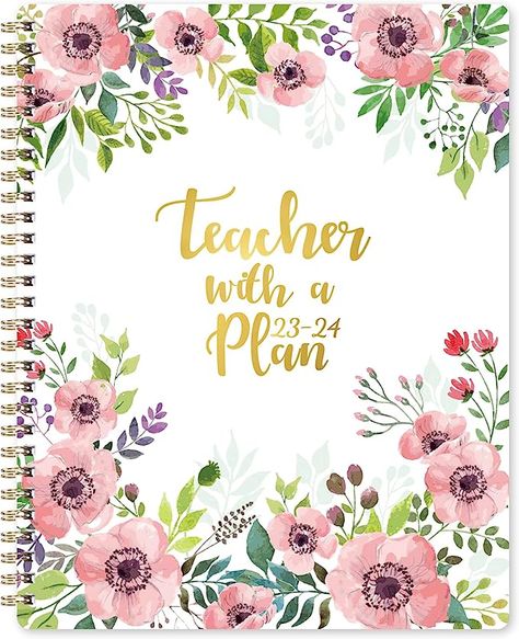 Teacher Planner 2023-2024 - Academic Lesson Planner, July 2023 - June 2024, 9.7'' x 7.7'', Lesson Plan Book, Weekly & Monthly Lesson Planner with Quotes, Monthly Calendars, Weekly Activity Schedule Weekly Activity Schedule, English Teacher Lesson Plans, Activity Schedule, Lesson Plan Book, Teacher Lesson Plans, Lesson Planner, Monthly Calendars, Plan Book, Hand Lettering Tutorial