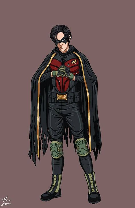 Jason Todd Suit, Robin Suit, Batman Redesign, Jason Todd Robin, Earth 27, Robin Tim Drake, Robin Cosplay, Phil Cho, Jason Todd Batman