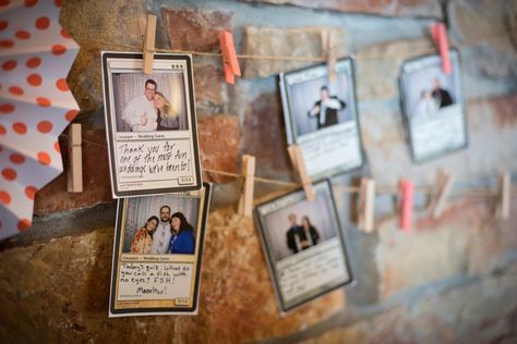 Wedding Ideas Nerdy, Geek Wedding Ideas, Subtle Nerdy Wedding Ideas, Magic The Gathering Wedding, Nerd Wedding Ideas, Nerdy Wedding Ideas Gaming, Mtg Wedding, Pokemon Wedding Ideas, Geeky Wedding Favors