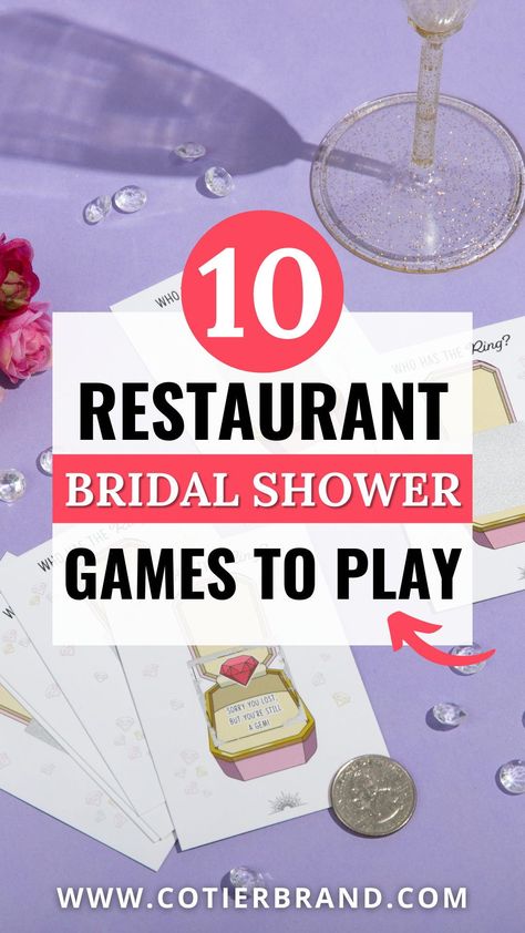 We know exactly how to cater for any bridal shower – and we're going to show you the top restaurant bridal shower games to get you started! Bridal Shower Ideas At A Restaurant, Bridal Shower In Restaurant, Bridal Shower Games At A Restaurant, Restaurant Bridal Shower Decorations, Restaurant Bridal Shower Ideas, Bridal Shower At Restaurant, Bridal Shower Decorations Ideas Classy, Bridal Shower Restaurant, Unique Bridal Shower Games