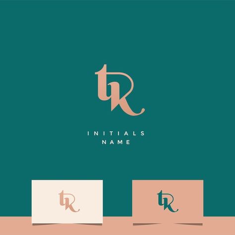 Tr Logo Design, Tr Monogram, Tk Logo, Logo Design Inspiration Creative, Acrylic Wedding Invitations, Monogram Logo Design, Dance School, Acrylic Wedding, Branding Identity