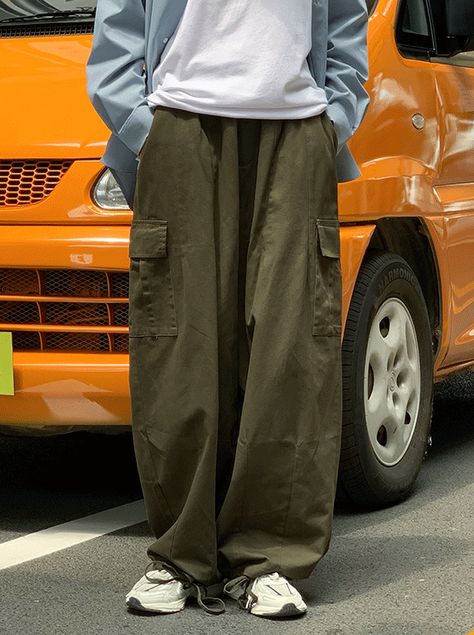 Oversized Pants Outfit, Green Cargo Pants Outfit, Oversized Cargo Pants, Cargo Pants Outfit Men, Army Green Cargo Pants, Baggy Pants Outfit, Pants Outfit Men, Oversized Pants, Baggy Cargo Pants