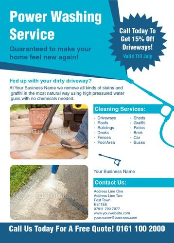 Power Wash http://www.flyerzone.co.uk/designs/info/44077/cleaning-a6-leaflets?back=%2Fchoose-designs%2F%3Fclear&default_product=FFFSA60L Power Washing Business, Pressure Washing Tips, Pressure Washer Tips, Pressure Washing Business, Cleaning Flyers, Best Pressure Washer, Handyman Business, Pressure Washing Services, Lawn Care Business