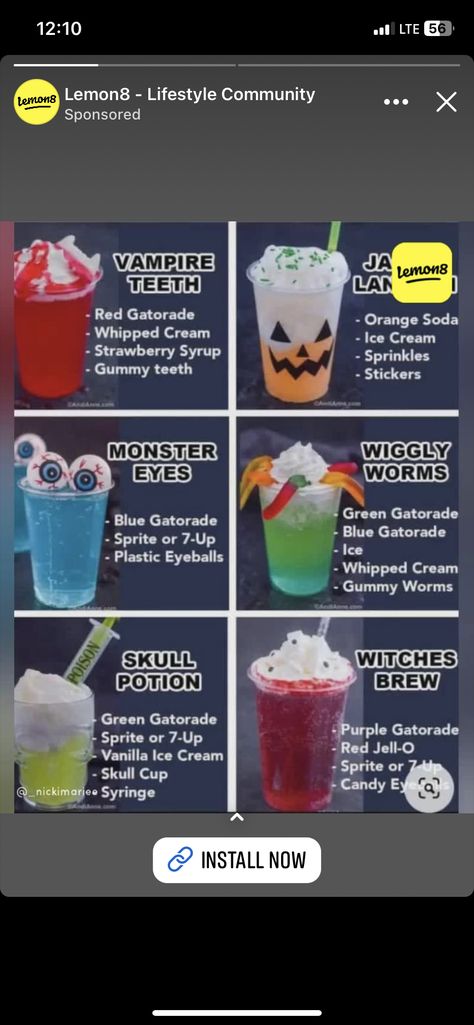 Red Non Alcoholic Drinks, Red Bull Drinks Recipes, Red Bull Drinks Non Alcoholic, Red Bull Drinks, Drinks Nonalcoholic, Halloween Sleepover, Virgin Drinks, Red Drinks, Strawberry Syrup