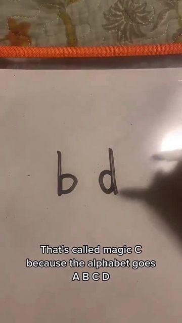 B D Differentiation, B Vs D, B And D Reversals, Educational Therapy, Reading School, B And D, Letter Reversals, D Letter, Lower Case