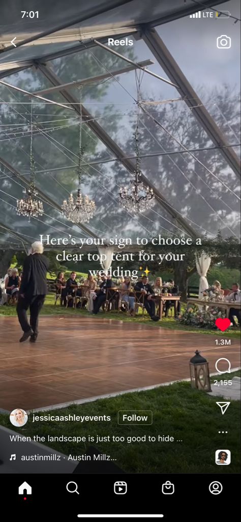 Open Air Tent Wedding, Tent Wedding Receptions, Field Wedding Reception, Open Field Wedding, Open Air Wedding, Air Tent, Field Wedding, Clear Top, Top Tents