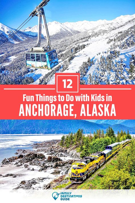 Dreaming about a family vacation to Anchorage, AK and looking for things to do? We’re FamilyDestinationsGuide, and we’re here to help: Discover the most fun things to do in Anchorage with kids - so you get memories that last a lifetime! #anchorage #anchoragethingstodo #anchoragewithkids #anchorageactivities Things To Do In Anchorage Alaska, Anchorage Alaska Things To Do In, Alaska Family Vacation, Things To Do With Family, Wasilla Alaska, Yukon Canada, Alaska Wildlife, Alaska Vacation, Fairbanks Alaska