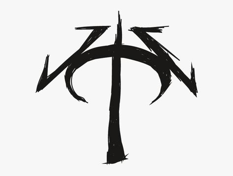 Demon Symbols Tattoo, Rage Tattoo Design, Demon Tattoo Designs, Demonic Tattoos, Dark Symbols, Nemesis Tattoo, Rage Tattoo, Hell Tattoo, Demon Symbols