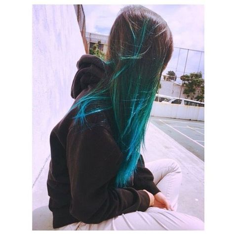 0 Turquoise Hair Ombre, Hair Ombre Brown, Hair Colors Ideas, Best Ombre Hair, Hair Rainbow, Turquoise Ombre, Brown And Turquoise, Dip Dye Hair, Turquoise And Brown