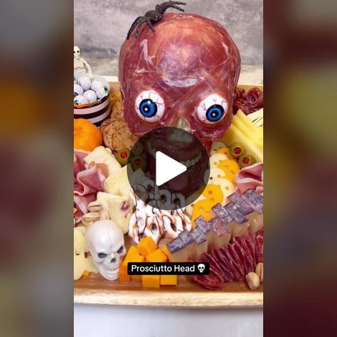 TikTok · Chef Genevieve LaMonaca Chef Genevieve, Friends Halloween Party, Spooky Charcuterie, Charcuterie Platter, Halloween Fonts, Halloween Food, Meat And Cheese, First Halloween, Inspired Recipes