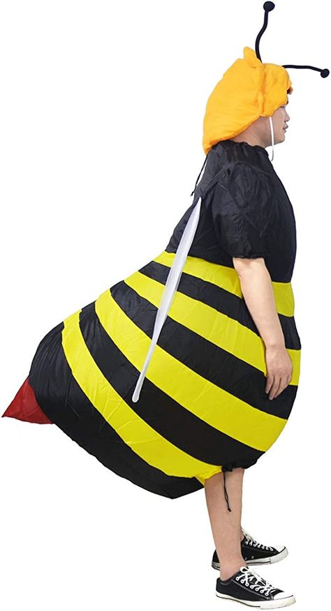 Bumble Bee Costume, Fancy Dress Halloween Costumes, Bee Costume, Inflatable Costumes, Halloween Fancy Dress, Fantasias Halloween, Mens Halloween Costumes, Up Halloween, Carnival Costumes