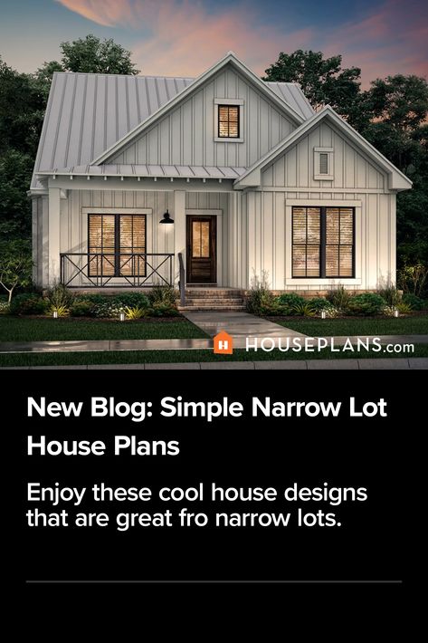 Narrow Lot Farmhouse Plans, Narrow Lot Bungalow House Plans, Narrow Lot Home Plans, Narrow Deep Lot House Plans, Small Lake House Plans Narrow Lot, Narrow Craftsman House Plans, Simple Craftsman House Plans, 3 Bedroom Narrow Lot House Plans, Narrow Lot Cottage House Plans