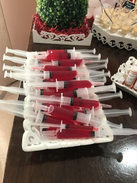 24-96Pcs Jello Syringe Shots 0.67/2oz Revive Shots Spooky Halloween Cocktails Syringe Shot for Grad Party Nurse Theme, Nurse Desert Table, Nurse Halloween Party, Nursing Graduation Party Snacks, Graduation Nursing Party Ideas, Medical Assistant Party Ideas Graduation, Nurse Graduation Decorations, Nursing School Graduation Party Ideas Centerpieces, Nursing Student Graduation Party