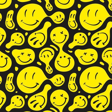 Smile Illustration, Yellow Aesthetic Pastel, Emoji Drawings, Smiley Happy, Yellow Smiley Face, Iphone Wallpaper Pattern, Cute Dog Pictures, Hippie Wallpaper, Smiley Faces